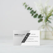 Computertechniek Technische eenvoudige diagonaal Visitekaartje (Staand voorkant)