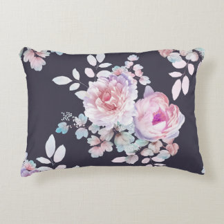 Computertekening mooie illustraties van bloemen accent kussen
