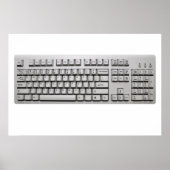 computertoetsenbord poster (Voorkant)
