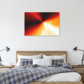 Computerverwerkt Afbeelding van de kernregio van C Canvas Afdruk (Insitu (Slaapkamer))