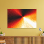 Computerverwerkt Afbeelding van de kernregio van C Canvas Afdruk (Insitu (Woonkamer))