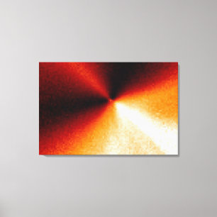 Computerverwerkt Afbeelding van de kernregio van C Canvas Afdruk