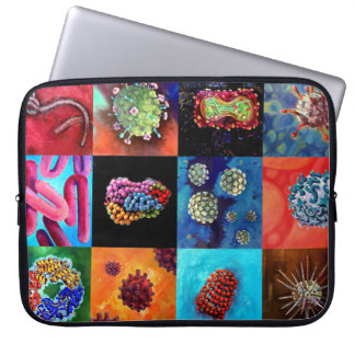 Computervirus!-neopreen laptophoes laptop sleeve