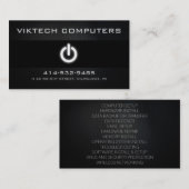 ComputerVisitekaartjes Visitekaartje (Voorkant / Achterkant)