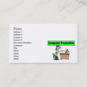 ComputerVisitekaartjes Visitekaartje