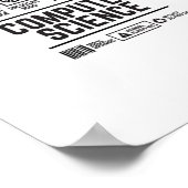 computerwetenschappen poster (Hoek)
