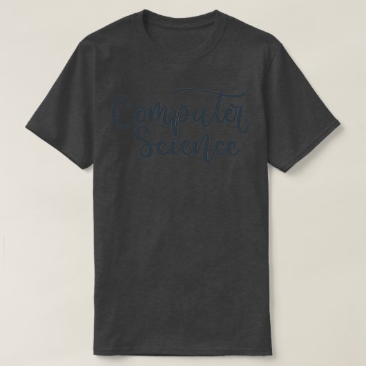 Computerwetenschappen T-shirt (Design voorkant)