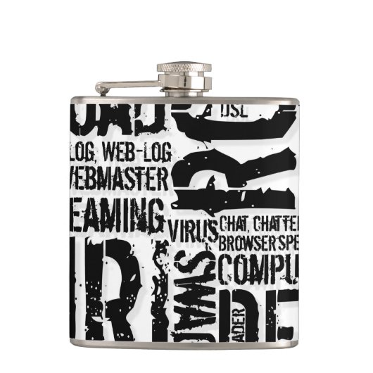 Computerwoordenboek... Heupfles (Voorkant)