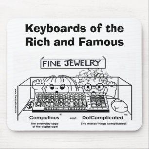 Computious en DotComplicated(TM) Bling-Bling Muismat
