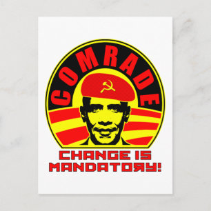 Comrade Obama Briefkaart
