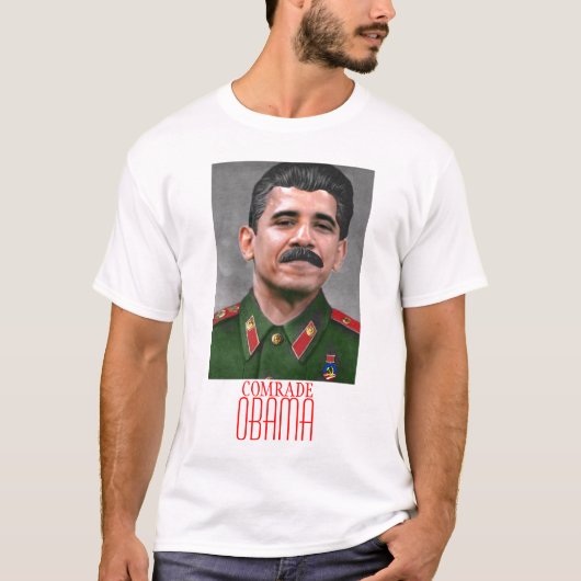 Comrade Obama T-shirt (Voorkant)