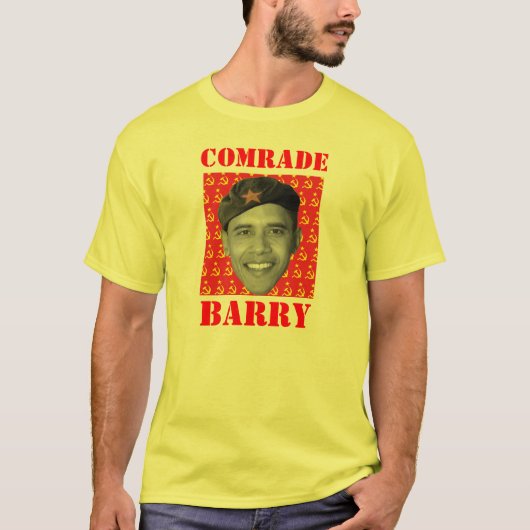 COMRADEf, COMRADE, BARRY T-shirt (Voorkant)