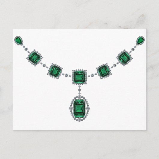 Comstock Emeralds Briefkaart (Voorkant)