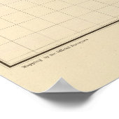 Comstock Mine Maps Number VIX Poster (Hoek)