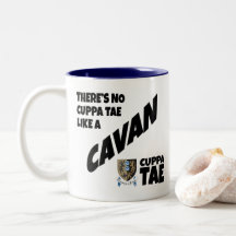 Comté Cavan Irlande Mug à café à deux tons