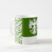 Comté d'Adlersruhe Populace Badge Café Mug (Devant gauche)