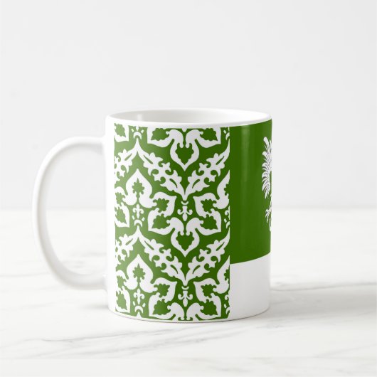 Comté d'Adlersruhe Populace Badge Café Mug (Gauche)