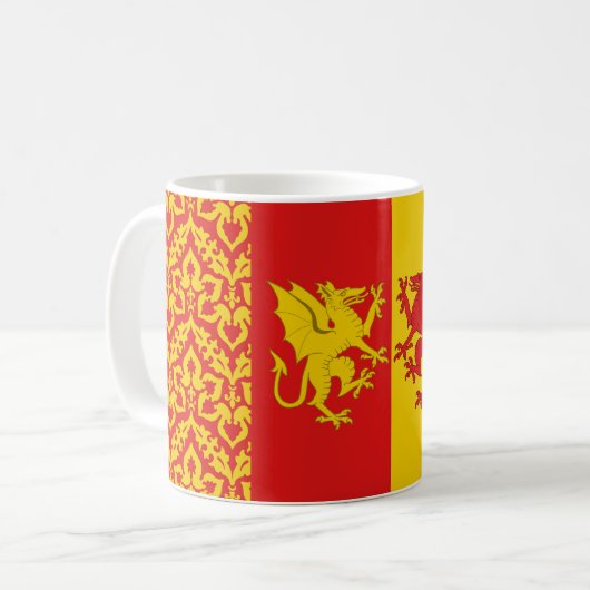 Comté d'Adora insigne populaire Café Mug (Devant gauche)