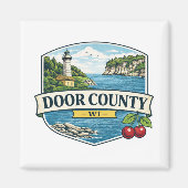 Comté de Door, phare du Wisconsin et aimant du lac (Devant)