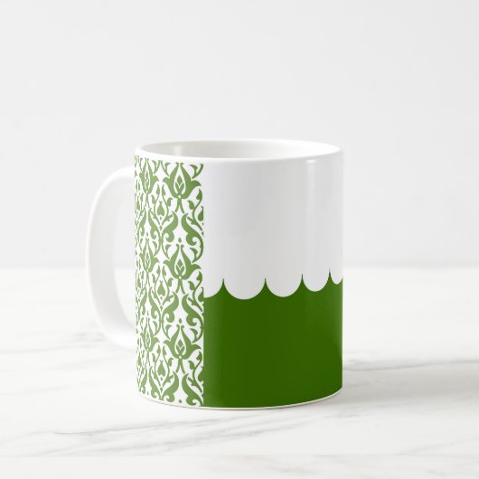 Comté de False Isle Populace Badge Coffee Mug (Devant gauche)