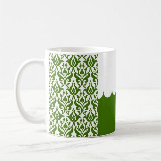 Comté de False Isle Populace Badge Coffee Mug (Gauche)