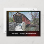 Comté de Lancaster - Pennsylvanie - carte postale (Devant / Derrière)