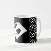 Comté de Mugmort Populace Badge Coffee Mug (Devant droit)