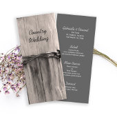 Comté de Ranch Wedding Menu