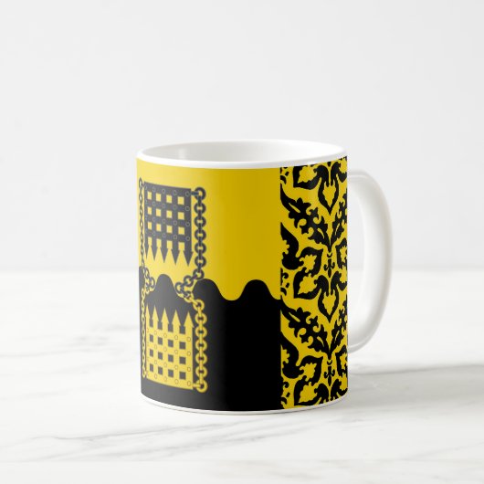 Comté de Schattenor Populace Badge Coffee Mug (Devant droit)