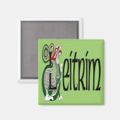 Comté Leitrim Magnet (Recto/Verso)