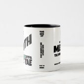 Comté Meath Irlande Mug à café à deux tons (Centre)