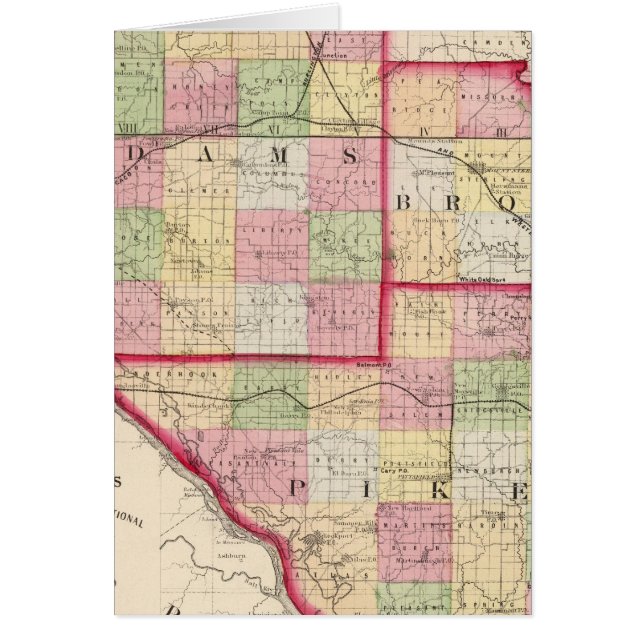 Comtés d'Adams, Brown, de Pike (Devant)