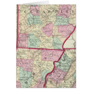 Comtés de Clearfield, Cambria, Blair