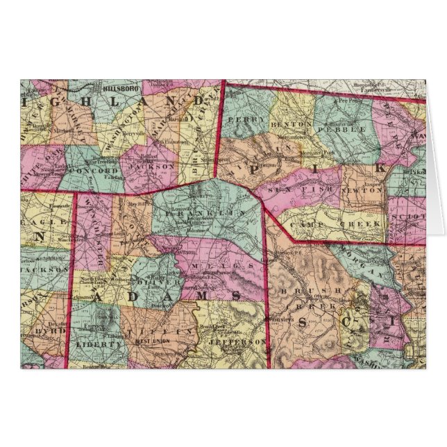 Comtés de l'Ohio 2 (Devant horizontal)