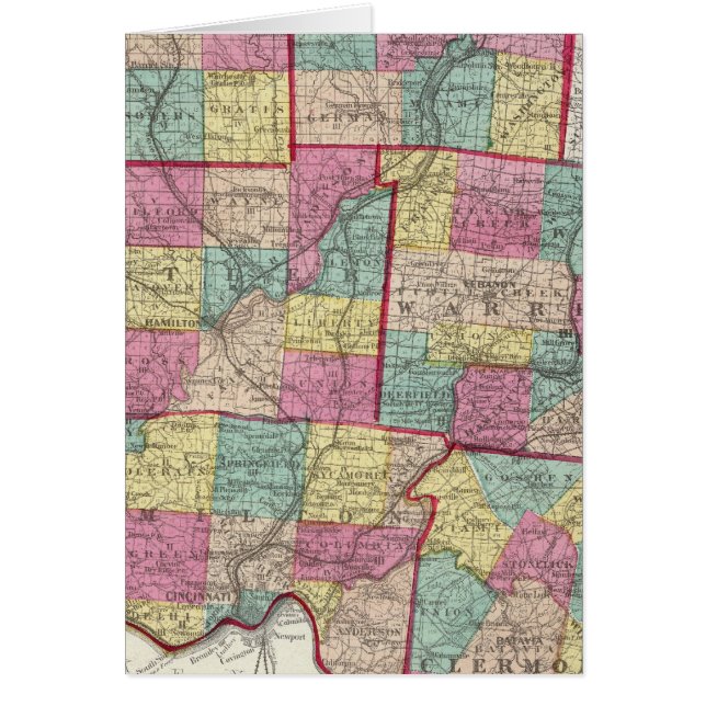 Comtés de Preble et Warren (Devant)