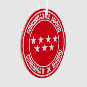 Comunidad de Madrid Round Emblem (devant)