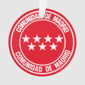 Comunidad de Madrid Round Emblem (devant)