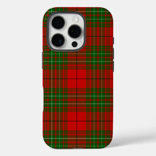 Comyn tartan rode groene vlecht iPhone 16 pro hoesje