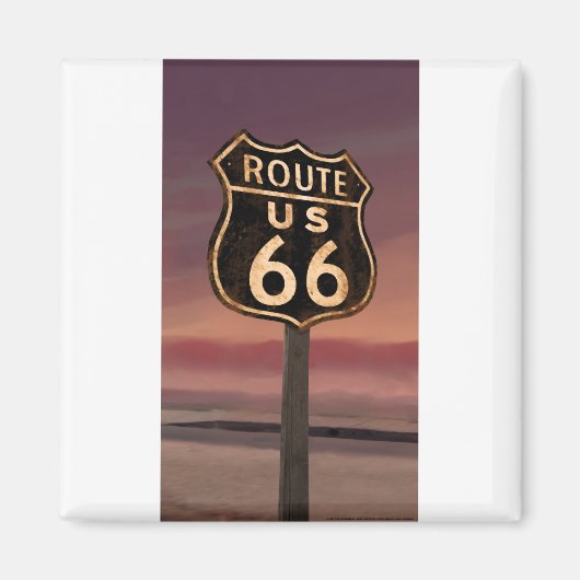 CON02CRFC Route 66.tif Magneet (Voorkant)