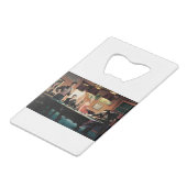 CON/ 2007 KREDIETKAART FLESSENOPENER (Achterkant Gekanteld)