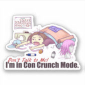 Con Crunch Sticker (Voorkant)