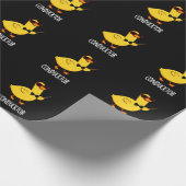 Con-duck-tor Grappige Muziek Dirigent Duck Pun Dar Cadeaupapier (Hoek)