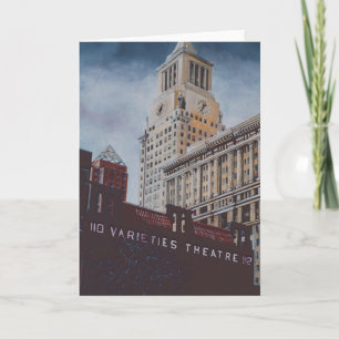 Con Edison's korte ontmoeting met St. Mark's Greet Kaart