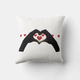 “Con el corazón en la mano” Kussen