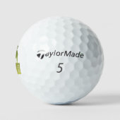 con golfistas verde golfballen (Logo)