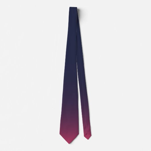 con gradiente de Azul, Violeta y Rosa Stropdas (Voorkant)