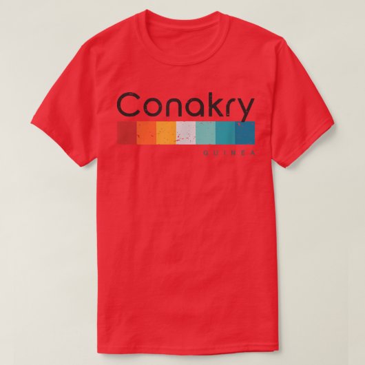 Conakry Guinee36 T-shirt (Design voorkant)