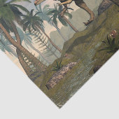 Concavenator dinosaur tissuepapier (Detail)