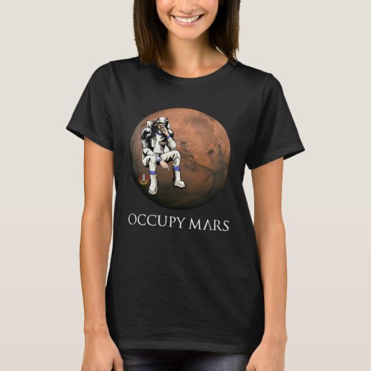 Concellation 2021 Occupy Mars 1 T-shirt (Voorkant)