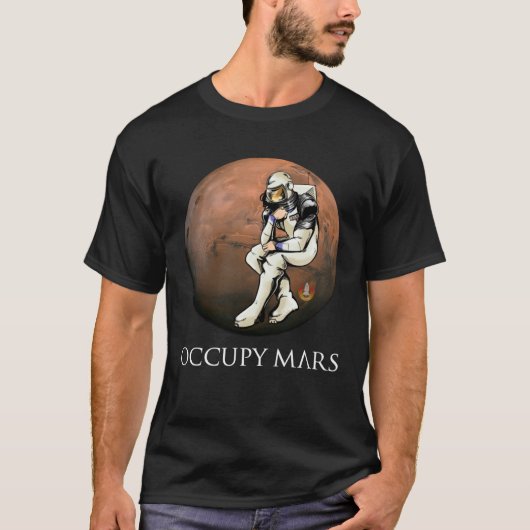 Concellation 2021 Occupy Mars T-shirt (Voorkant)
